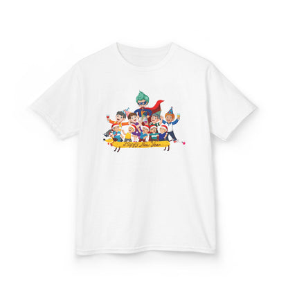 Kids Heavy Cotton™ Tee - Happy new year with friends - [[{"value":"Wonderwear Kid"}]]