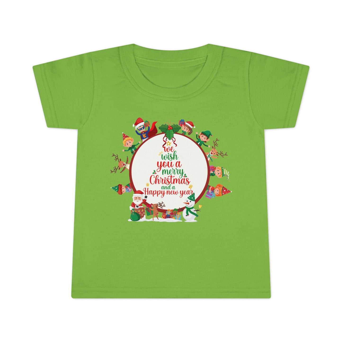 Toddler T-shirt - We wish you a merry Christmas - [[{"value":"Wonderwear Kid"}]]