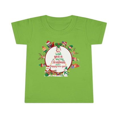 Toddler T-shirt - We wish you a merry Christmas - [[{"value":"Wonderwear Kid"}]]