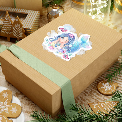 Kiss-Cut Stickers - Lovely mermaid Printify