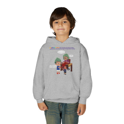 Youth Heavy Blend Hooded Sweatshirt - WonderWear Origin - [[{"value":"Wonderwear Kid"}]]