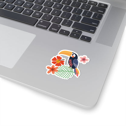 Kiss-cut stickers - Toucan bird Printify