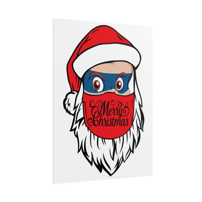 Rolled Posters - Santa Super kiddo - [[{"value":"Wonderwear Kid"}]]