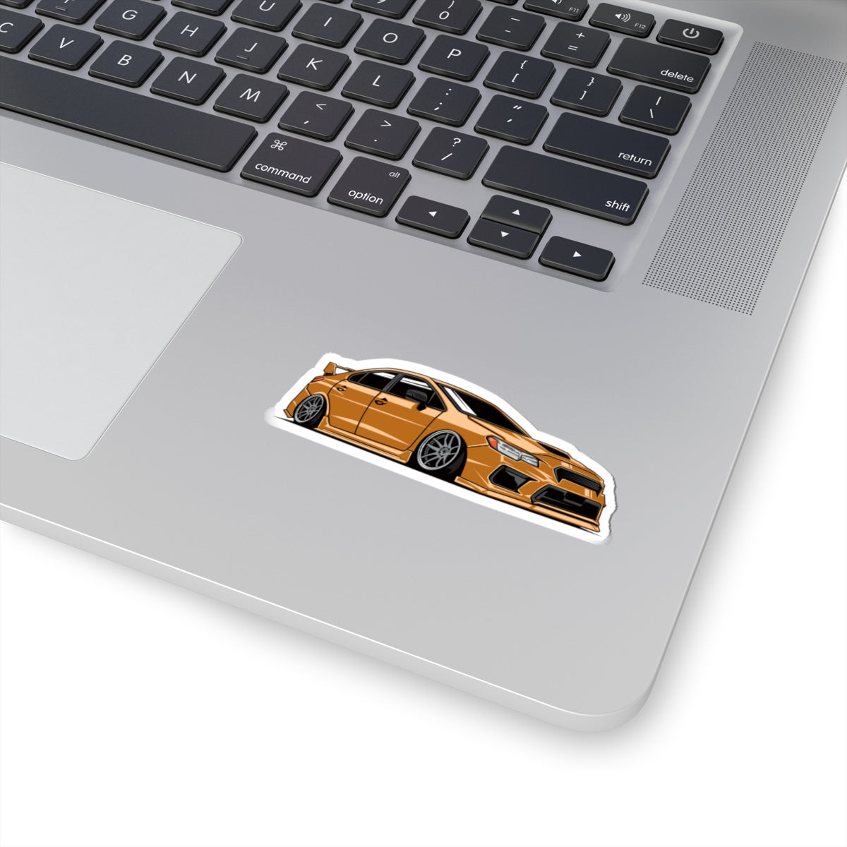 Kiss-Cut Stickers - Orange car