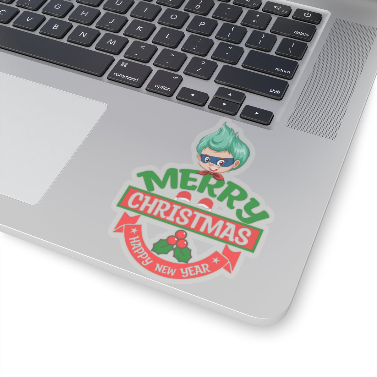 Kiss-Cut Stickers - Merry chridtmas from super kiddo - [[{"value":"Wonderwear Kid"}]]