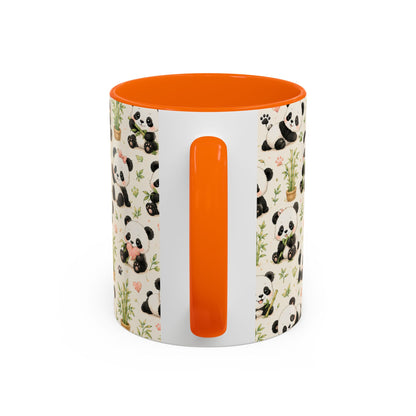 Accent Coffee Mug  (11/15 oz) - baby pandas
