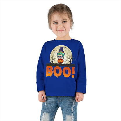 Toddler Long Sleeve Tee - Boo - [[{"value":"Wonderwear Kid"}]]