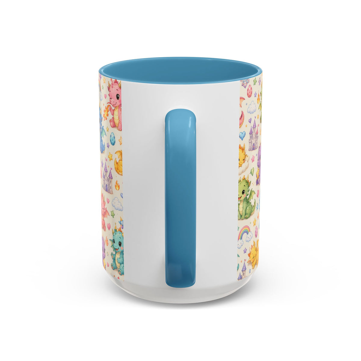 Accent Coffee Mug  (11/15 oz) - Baby Dragon Fantasy