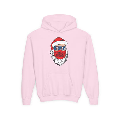 Youth Heavy Blend Hooded Sweatshirt - Santa Super kiddo - [[{"value":"Wonderwear Kid"}]]