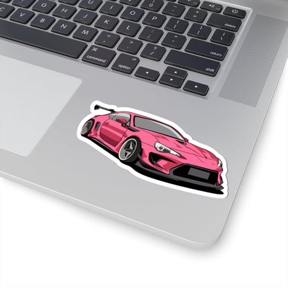 Kiss-Cut Vinyl Decals - Toyota 86 Printify