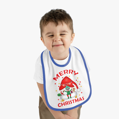 Baby Bib - Merry christmas - [[{"value":"Wonderwear Kid"}]]