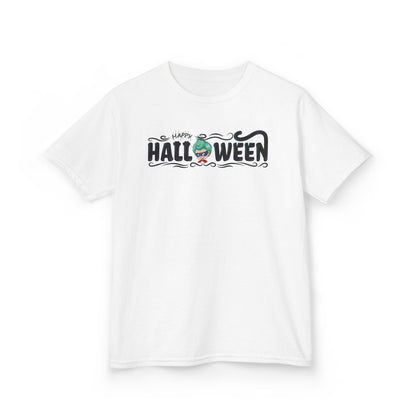 Kids Heavy Cotton™ Tee - Happy halloween by super kiddo Printify