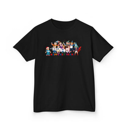 Kids Heavy Cotton™ Tee - Happy new year from super kiddo - [[{"value":"Wonderwear Kid"}]]