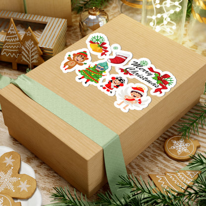 Kiss-Cut Stickers - Merry christmas from super kid - [[{"value":"Wonderwear Kid"}]]