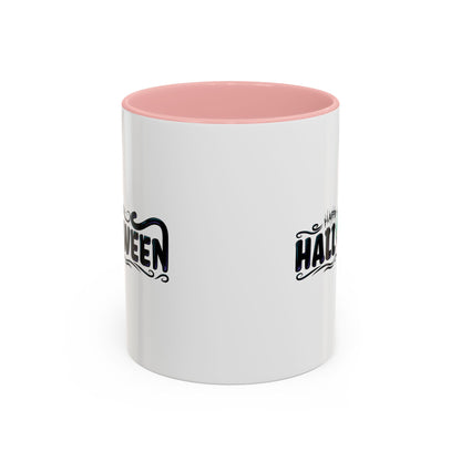 Accent Coffee Mug - Happy halloween by super kiddo Printify