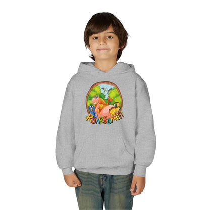 Youth Heavy Blend Hooded Sweatshirt - Roarsome Printify