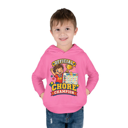 Toddler Hoodie — Official Chore Champion Badge