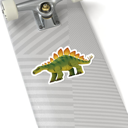 Kiss-Cut Vinyl Decals - Stegosaurus Printify