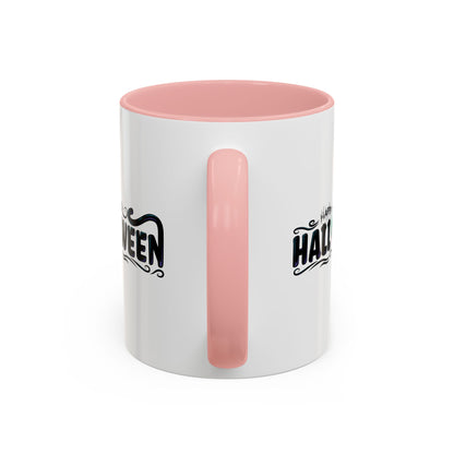 Accent Coffee Mug - Happy halloween by super kiddo Printify