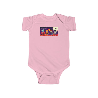 Infant Bodysuit - Super kiddo with friends on holloween - [[{"value":"Wonderwear Kid"}]]