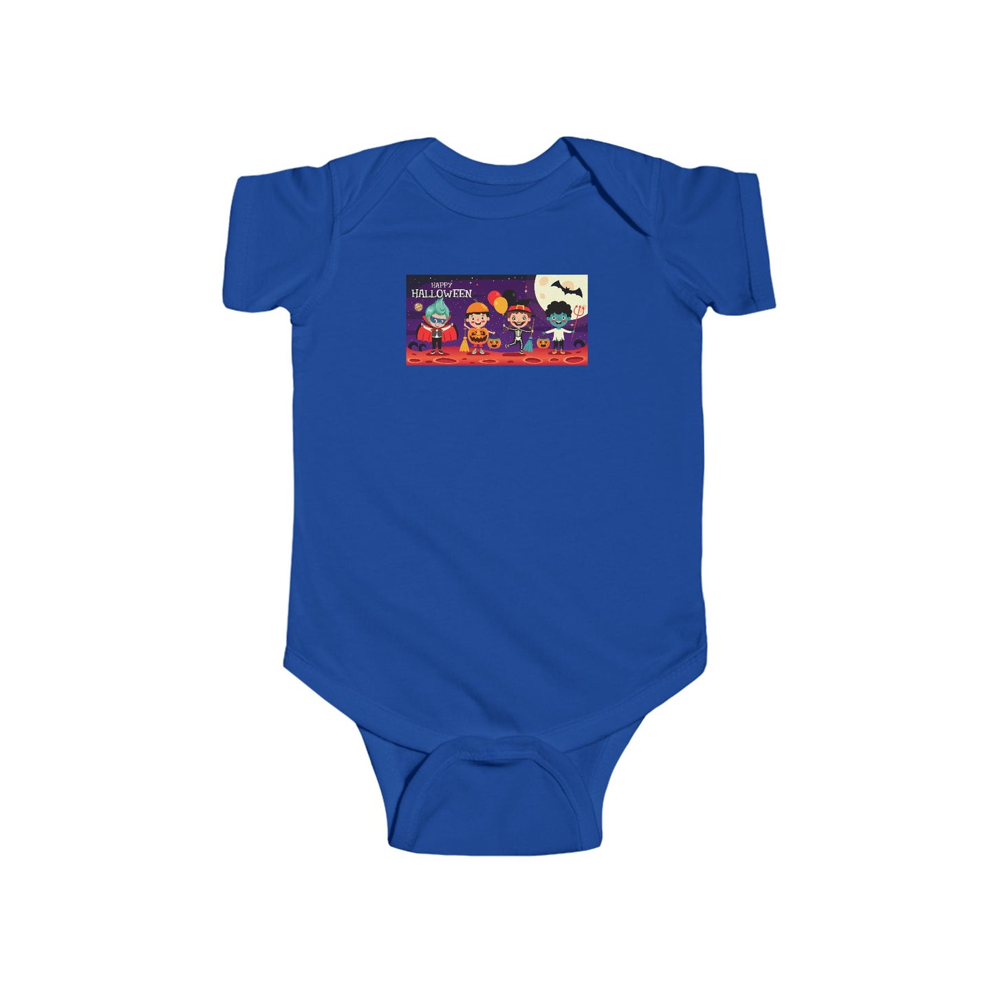 Infant Bodysuit - Super kiddo with friends on holloween - [[{"value":"Wonderwear Kid"}]]