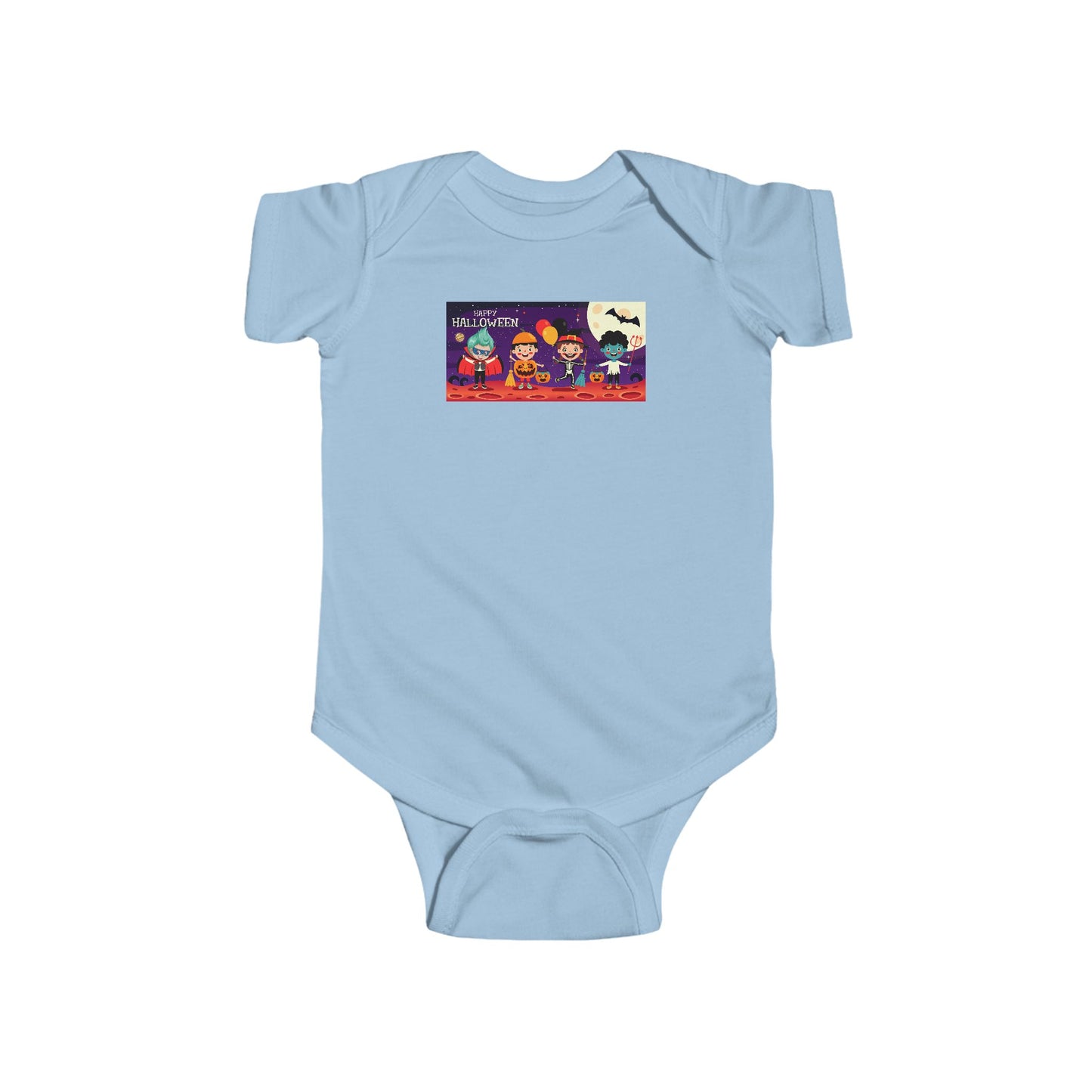 Infant Bodysuit - Super kiddo with friends on holloween - [[{"value":"Wonderwear Kid"}]]