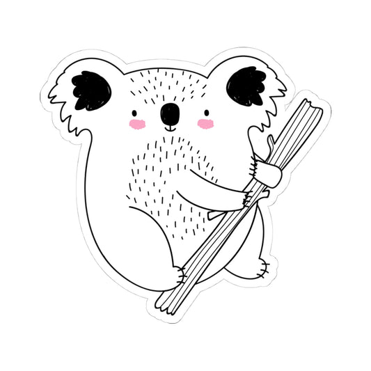 Kiss-Cut Stickers - The koala Printify