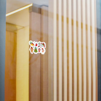 Christmas Kiss-Cut Vinyl Decals – Merry christmas from super kid - [[{"value":"Wonderwear Kid"}]]