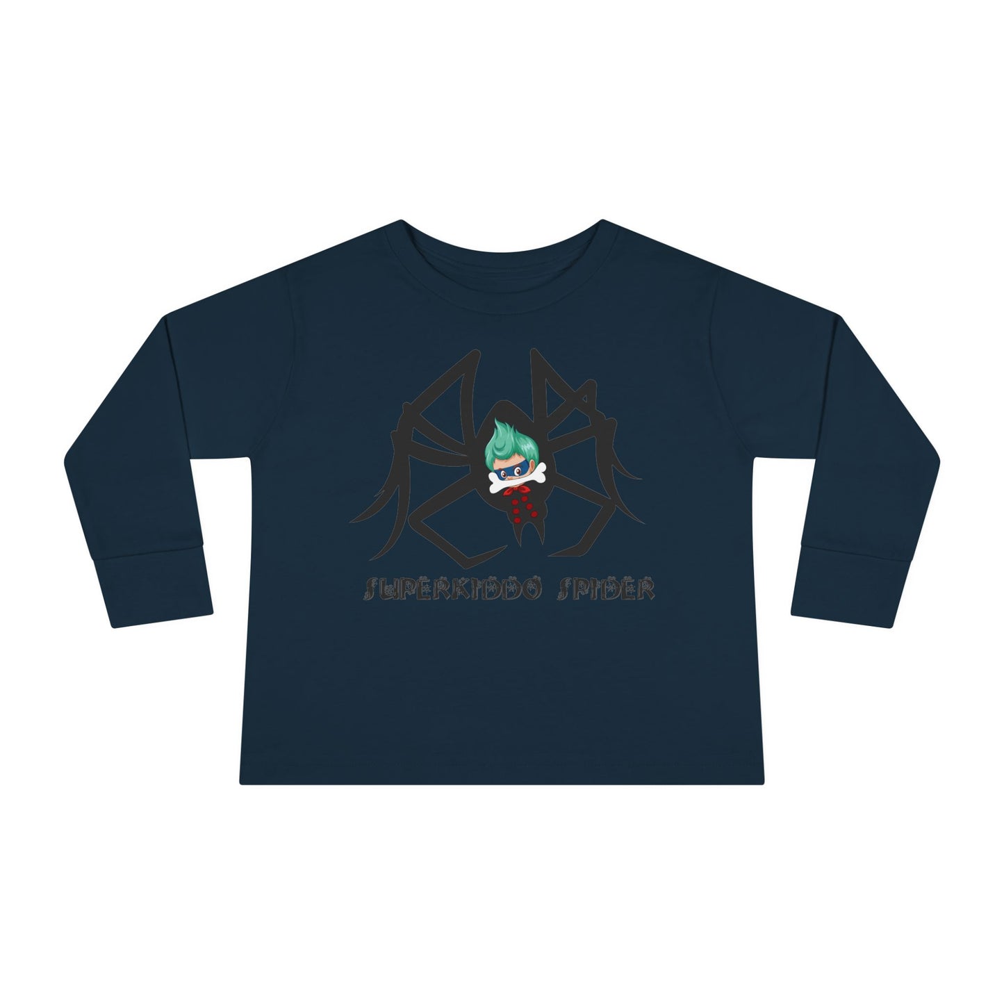 Toddler Long Sleeve Tee - Spider kiddo
