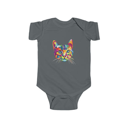 Baby Cat Bodysuit - Infant Onesie Printify