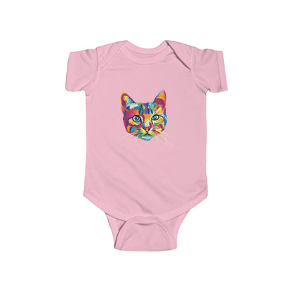 Baby Cat Bodysuit - Infant Onesie Printify