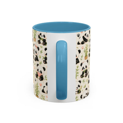 Accent Coffee Mug  (11/15 oz) - baby pandas
