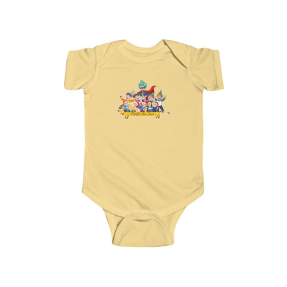 Infant Bodysuit - Happy new year with friends - [[{"value":"Wonderwear Kid"}]]