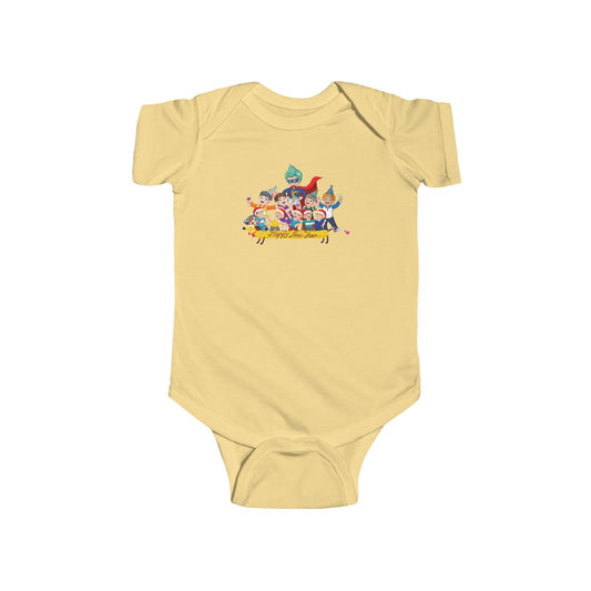 Infant Bodysuit - Happy new year with friends - [[{"value":"Wonderwear Kid"}]]