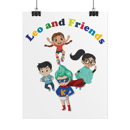 Rolled Posters - Leo & Friends - [[{"value":"Wonderwear Kid"}]]