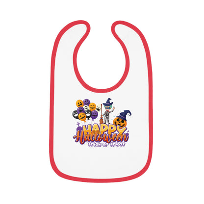 Baby Bib - Happy halloween trick or treat - [[{"value":"Wonderwear Kid"}]]