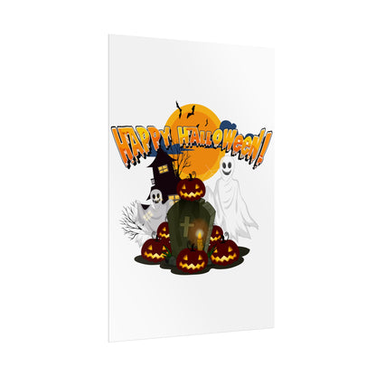 Rolled Posters - Happy holloween - cemetery - [[{"value":"Wonderwear Kid"}]]
