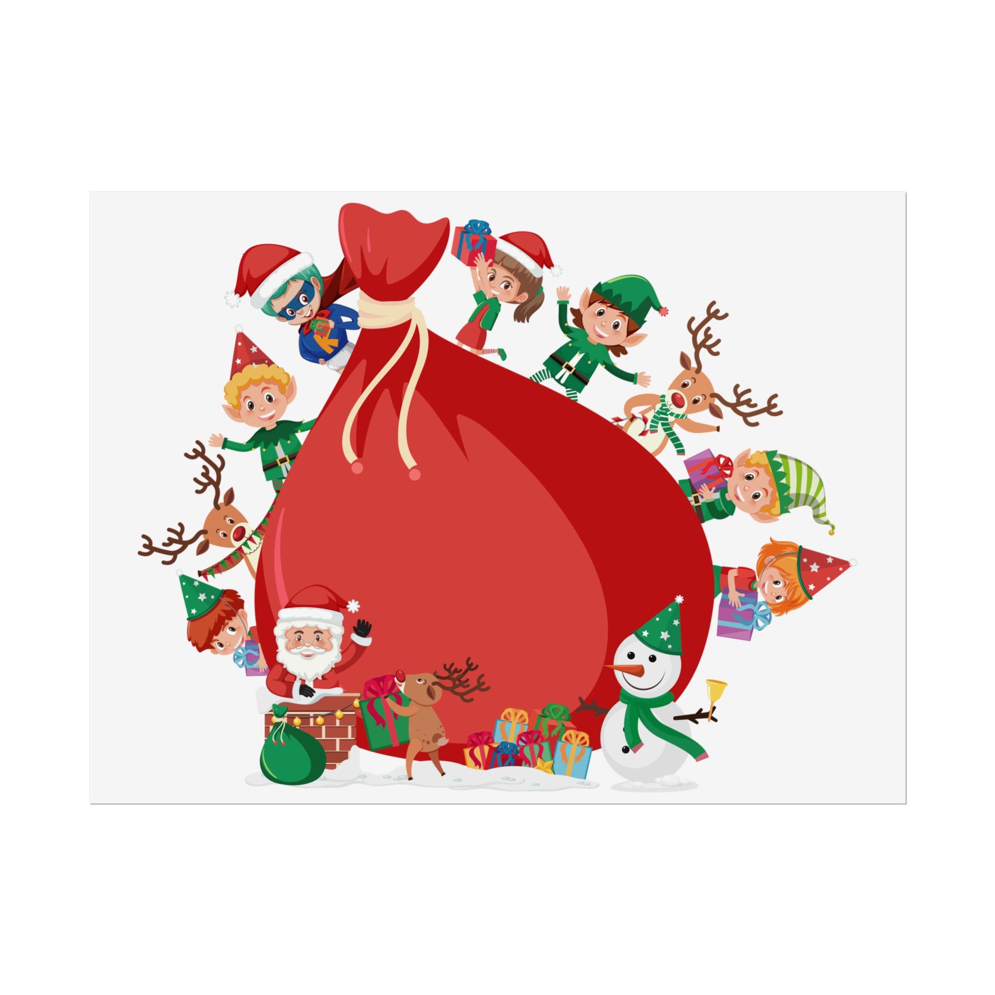 Rolled Posters - Super kiddo and big gift - [[{"value":"Wonderwear Kid"}]]