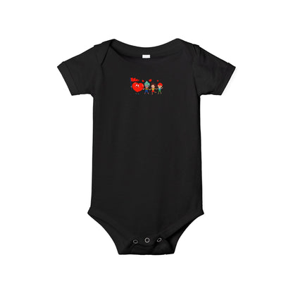 Infant Jersey One Piece - Valentines - Holding hands - [[{"value":"Wonderwear Kid"}]]