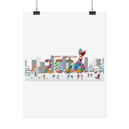 Rolled Posters - Happy 2026 - [[{"value":"Wonderwear Kid"}]]