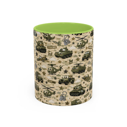 Accent Coffee Mug  (11/15 oz) - Military Kids