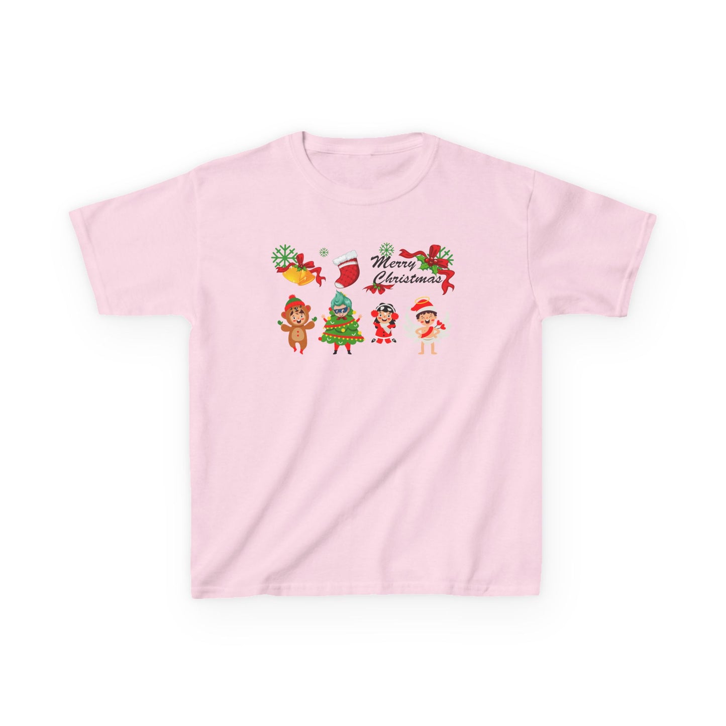 Kids Heavy Cotton™ Tee - Merry christmas from super kid - [[{"value":"Wonderwear Kid"}]]