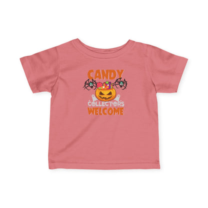 Infant Fine Jersey Tee - Candy collectors by super kiddo Printify