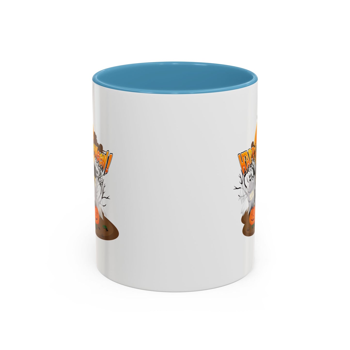Accent Coffee Mug - Super kiddo with ghost
