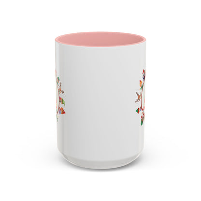 Accent Coffee Mug - We wish you a merry christmas - [[{"value":"Wonderwear Kid"}]]