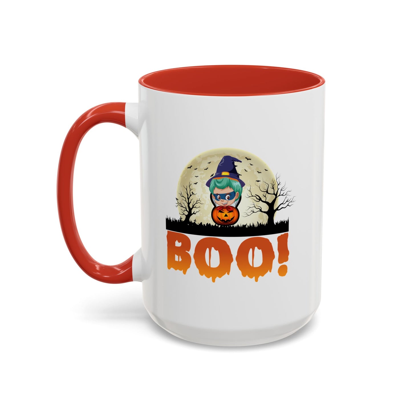 Accent Coffee Mug - Boo