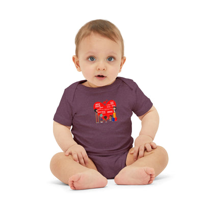 Infant Jersey One Piece - Valentines - Super kiddo and friends message - [[{"value":"Wonderwear Kid"}]]