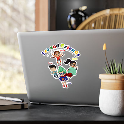 Halloween Kiss-Cut Vinyl Decals – Leo & Friends - Learning and growing - [[{"value":"Wonderwear Kid"}]]