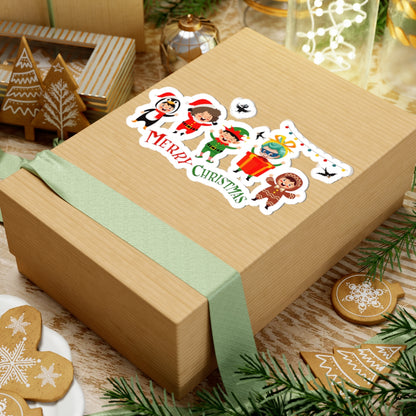 Kiss-Cut Stickers - Merry christmas by super kiddo and friends - [[{"value":"Wonderwear Kid"}]]