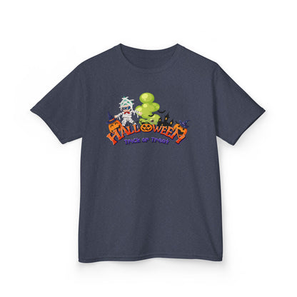 Kids Heavy Cotton™ Tee - Trick or Treat - [[{"value":"Wonderwear Kid"}]]